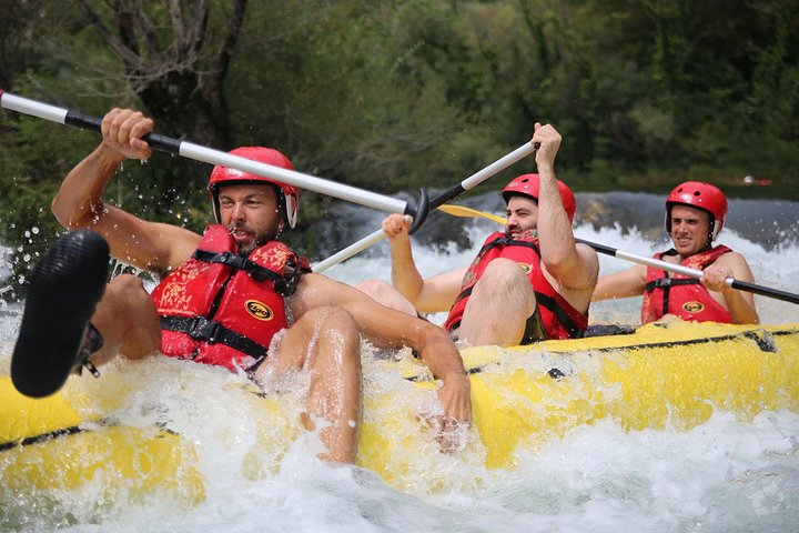 rafting at jinja